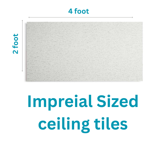 Armstrong Tatra Ceiling Tiles 4ft x 2ft – Imperial Size – BP755U4B – Box of 10 tiles