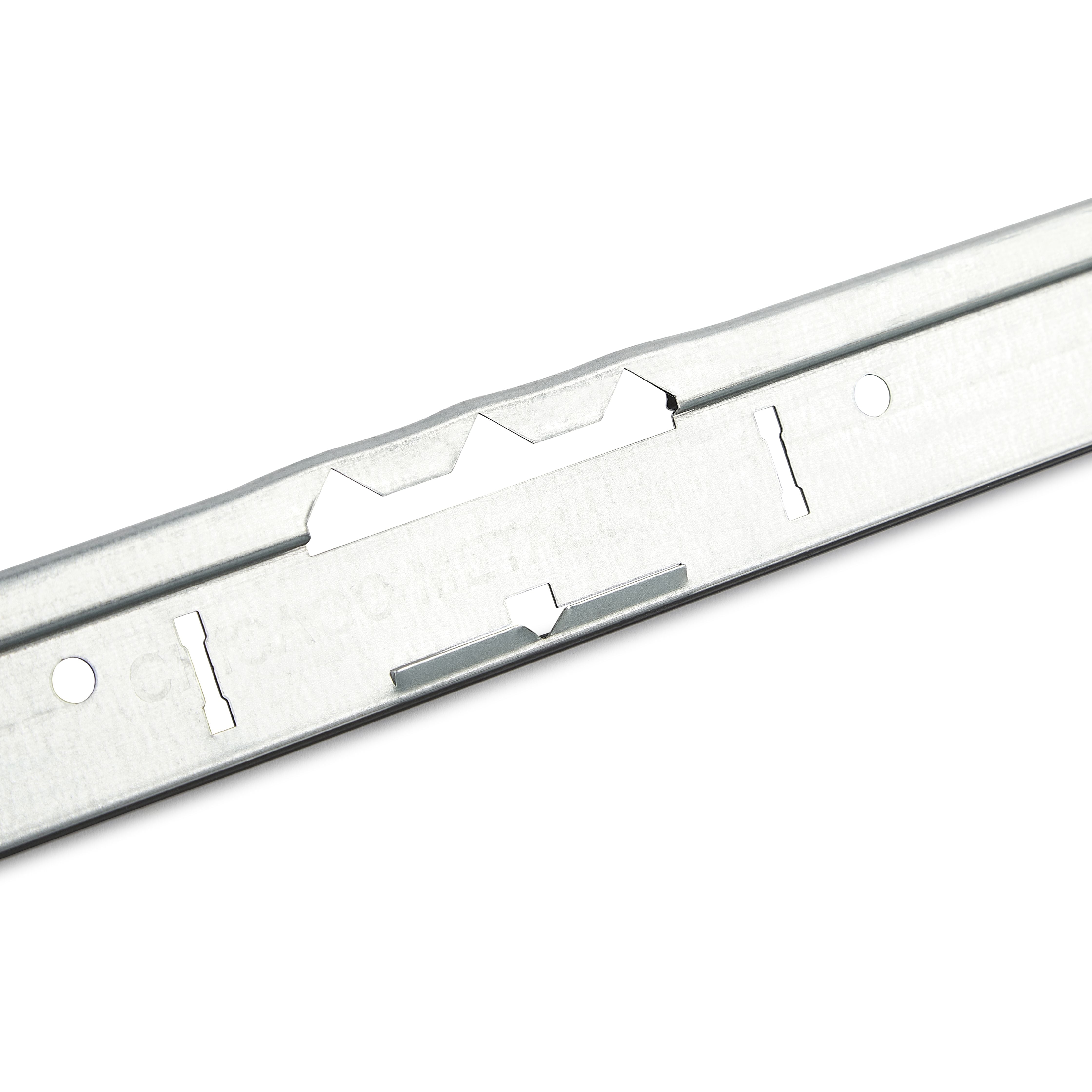 Black suspended ceiling grid - 36000mm Main Runner or Main tee for 24mm grid