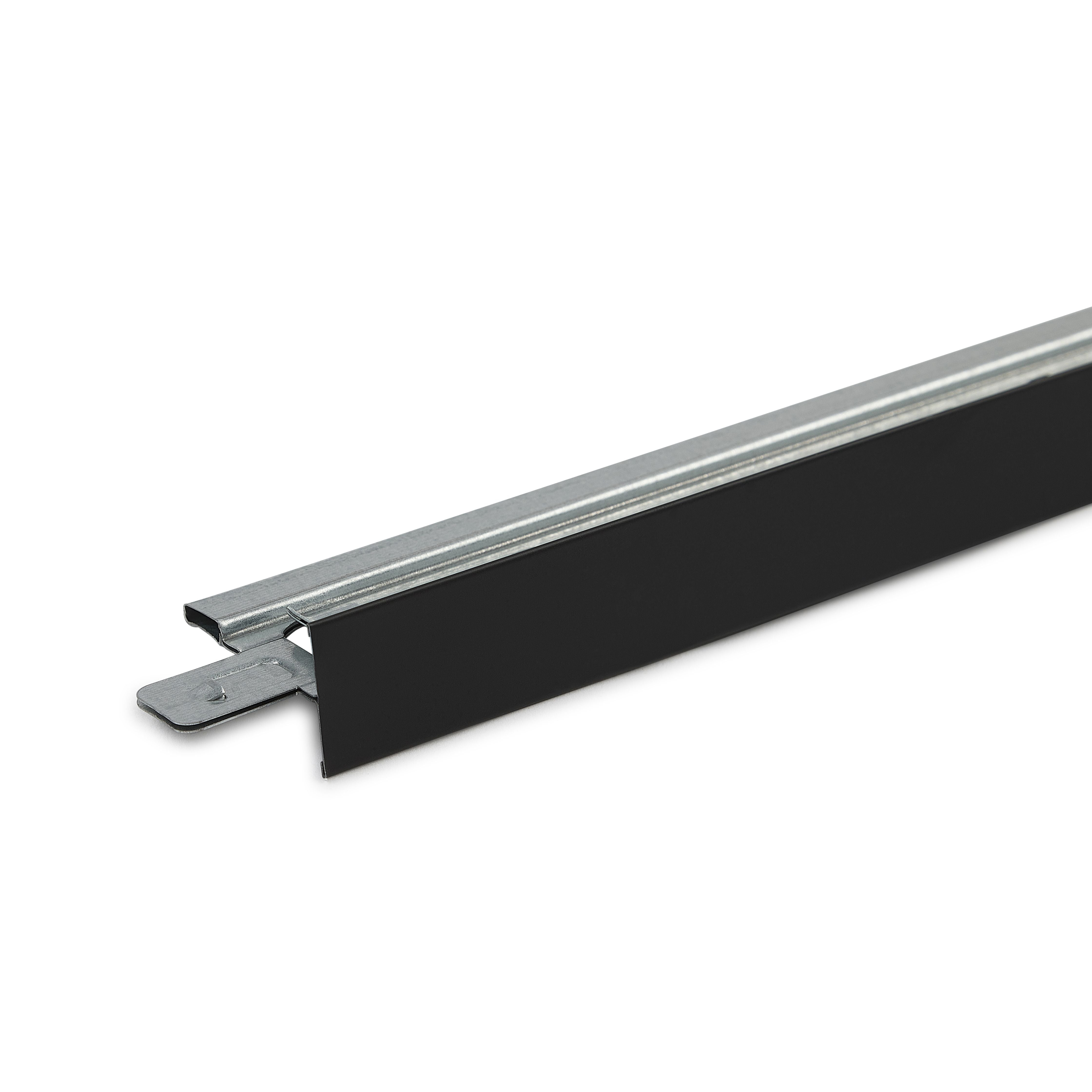 Black suspended ceiling grid - 36000mm Main Runner or Main tee for 24mm grid