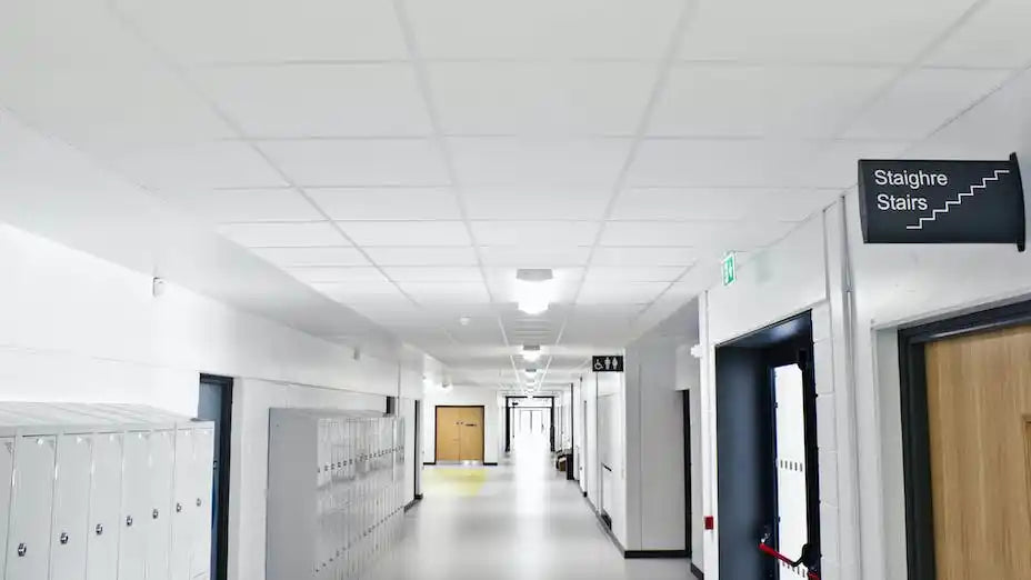 Rockfon Artic A24 Square Edge Ceiling Tiles - 600 x 600mm- 32 tiles