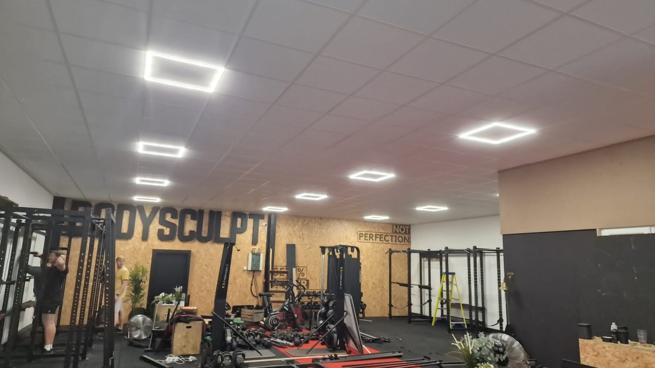 Wipeable Gypsum Suspended Ceiling Kit – Vinaline Easyinstall 600 x 600 Square Edge