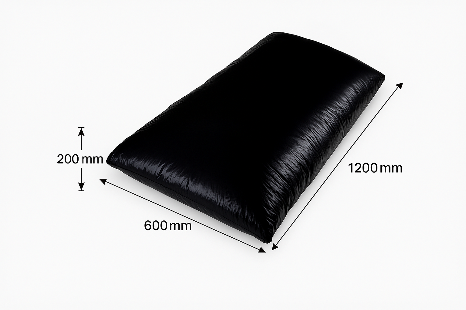 Polypad Ceiling Insulation Pads for Suspended Ceilings – 1200 x 600 x 200mm Encapsulated Thermal Insulation
